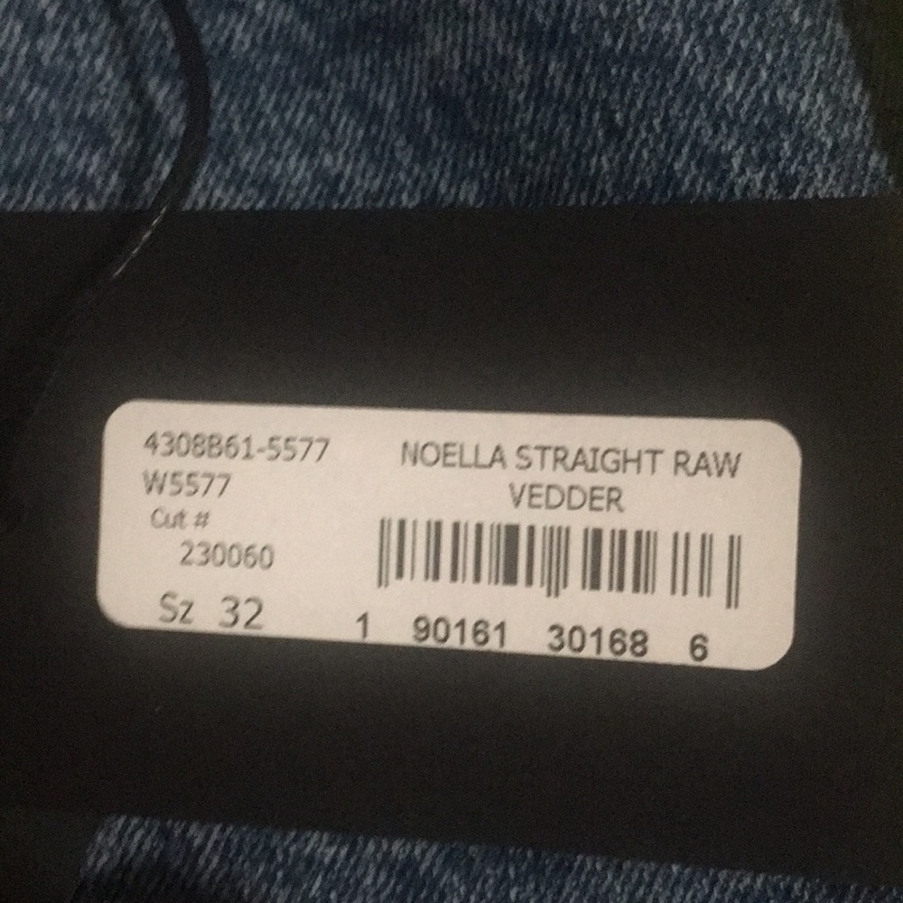 Paige Noella Straight Jean in Vedder Size 32 - Picture 13 of 14